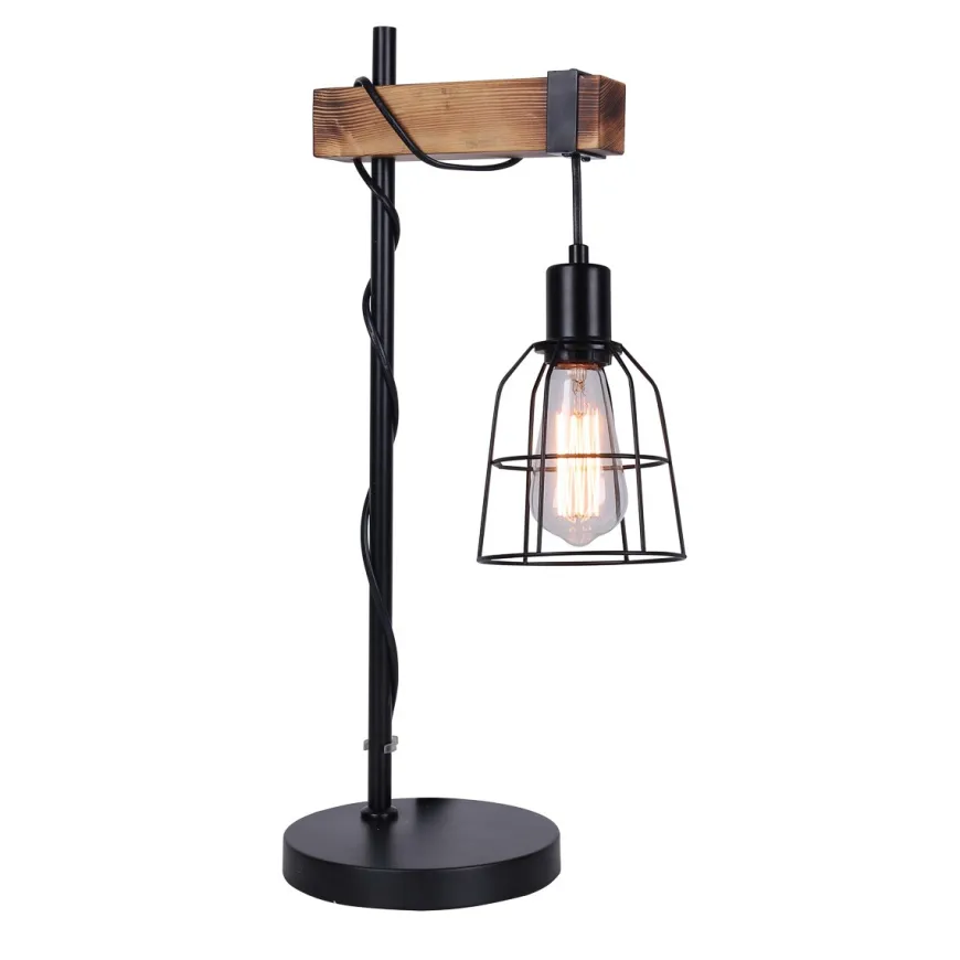 Ponte Black - Italux - lampa stołowa