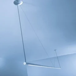 Pop Brooklyn ARC biały L384 - Oty light - lampa wisząca