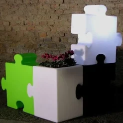 P.O.P Corner H60 biały - Slide - lampa biurkowa
