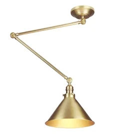 Provence Aged Brass - Elstead Lighting - lampa z łamanym ramieniem