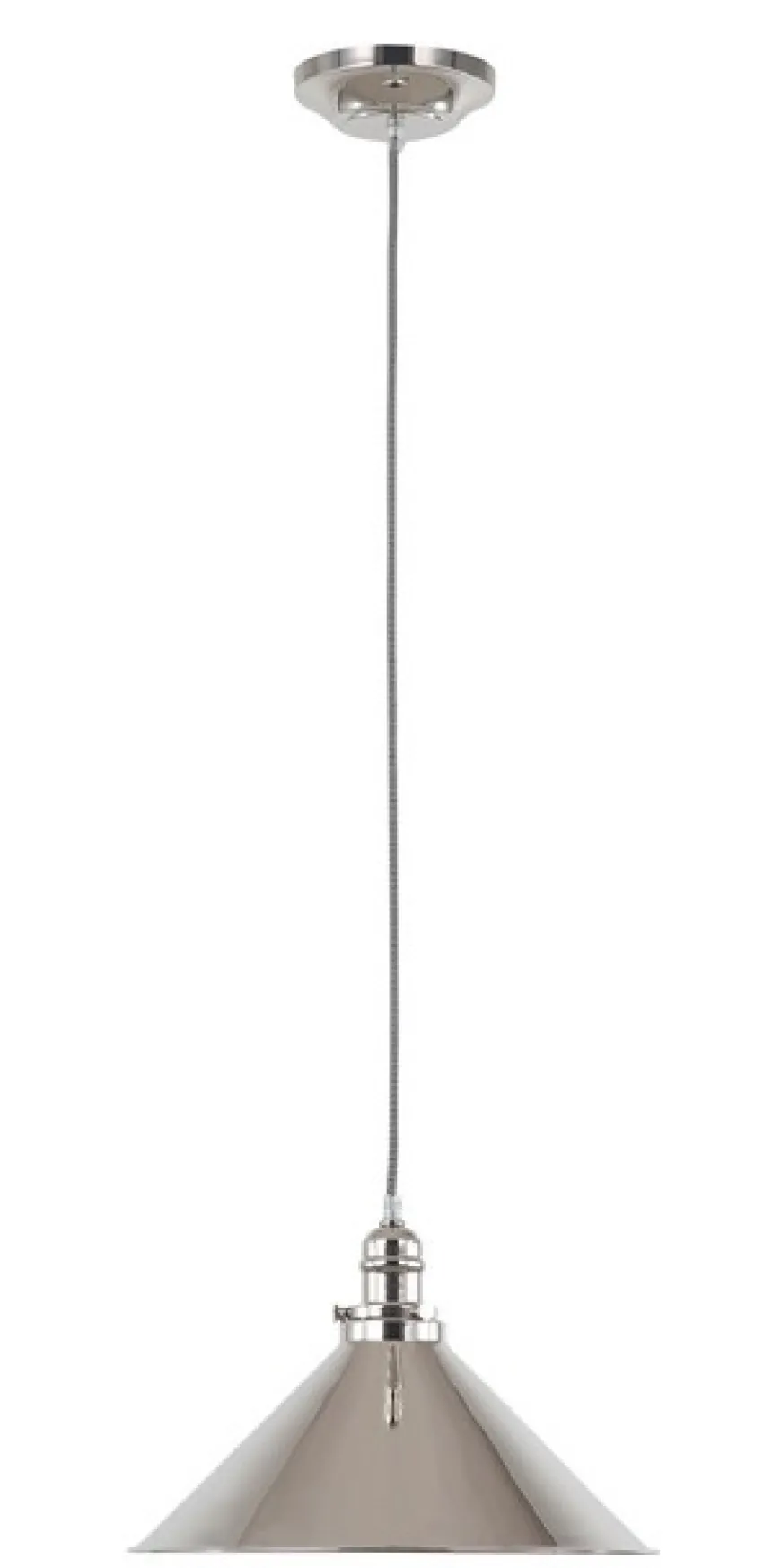 Provence Polished Nickel - Elstead Lighting - lampa wisząca