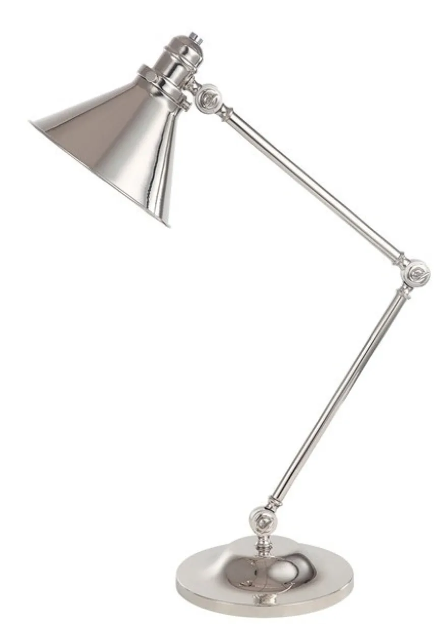 Provence Polished Nickel - Elstead Lighting - lampa biurkowa klasyczna