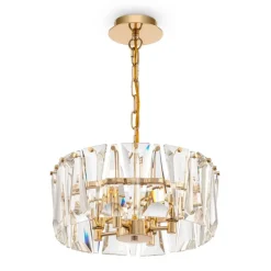 Puntes Gold - Maytoni - lampa wisząca nowoczesna