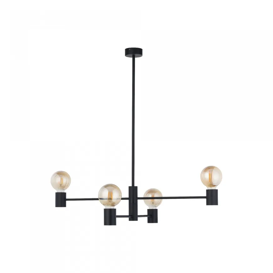 Radius Black Iv - Nowodvorski - lampa sufitowa nowoczesna