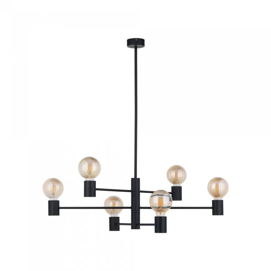 Radius Black Vi - Nowodvorski - lampa sufitowa nowoczesna