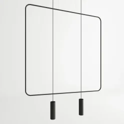 Rana 2 Czarna - THORO - lampa wisząca