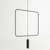 Rana 1 Czarna - THORO - lampa wisząca