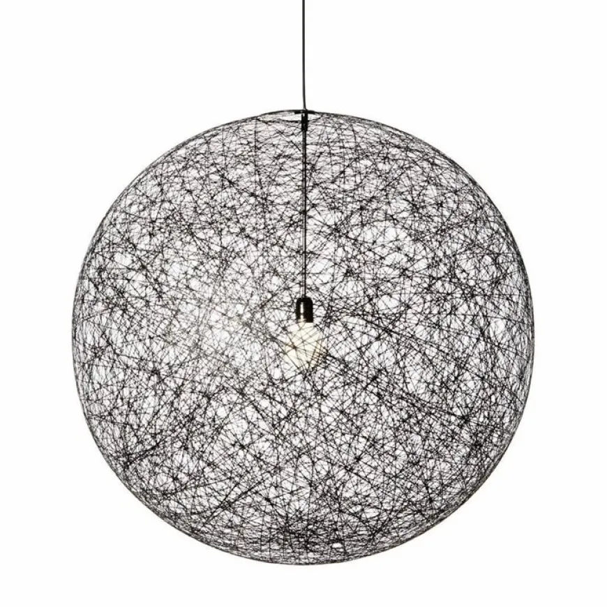 Random Ø80 czarny - Moooi - lampa wisząca