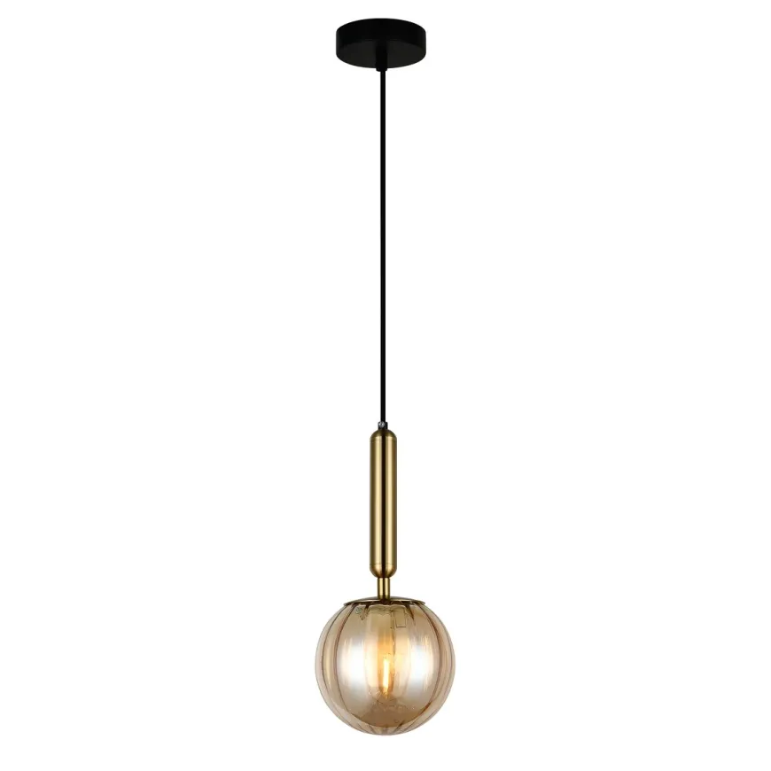 Ravena amber - Italux - lampa wisząca nowoczesna