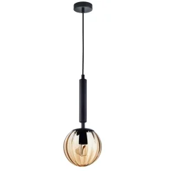 Ravena I amber - Italux - lampa wisząca nowoczesna