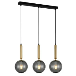 Ravena III black - Italux - lampa wisząca nowoczesna