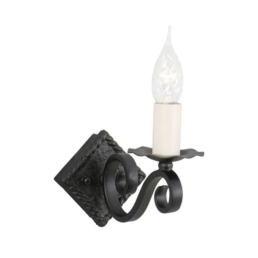 Rectory Black I - Elstead Lighting - kinkiet klasyczny