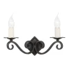 Rectory Black II - Elstead Lighting - kinkiet klasyczny