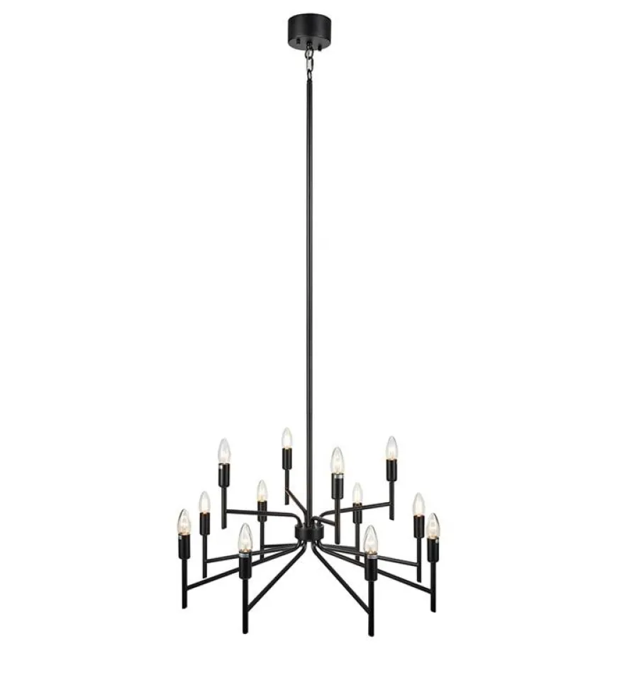 Regent Black Xii - Markslojd - lampa wisząca klasyczna