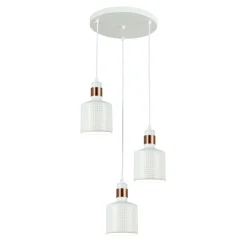 Restenza 3 White - Italux - lampa wisząca