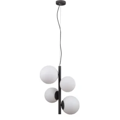 Riga black - Italux - lampa wisząca nowoczesna