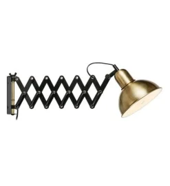 Riggs Black-Gold - Markslojd - kinkiet nowoczesny