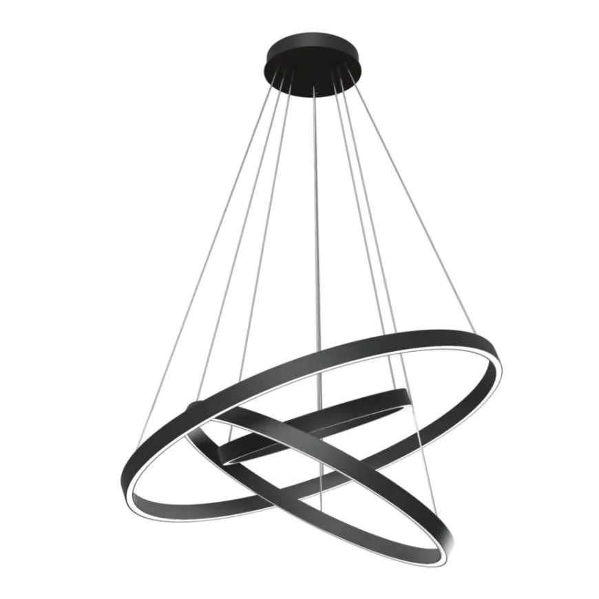 Rim Black 3 - Maytoni - lampa wisząca nowoczesna