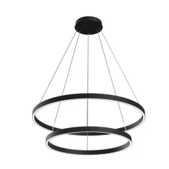 Rim Black 2 - Maytoni - lampa wisząca nowoczesna