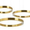 Ring 40 + 60 + 80 Złota - King Home - lampa wisząca