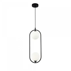 Ring Black 2 - Maytoni - żyrandol nowoczesny