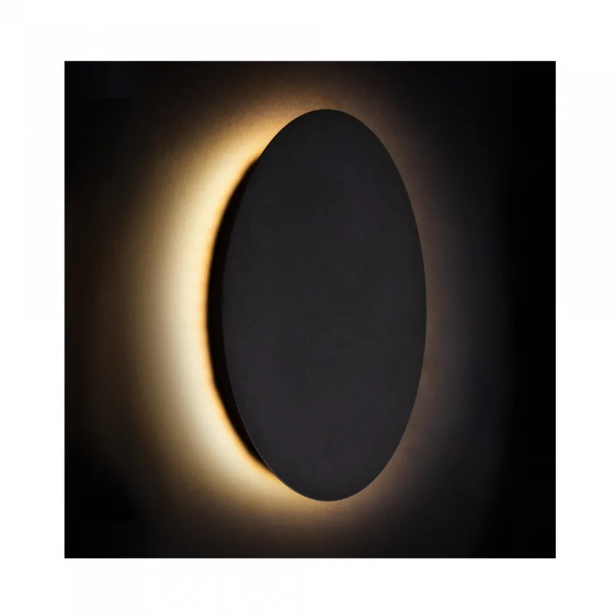 Ring Led M Black - Nowodvorski - kinkiet nowoczesny