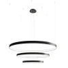 Rio 3 55/78/110 Czarny Led 3000K - THORO - lampa wisząca