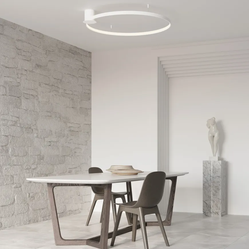 Rio 55 Biały Led 4000K - THORO - lampa sufitowa