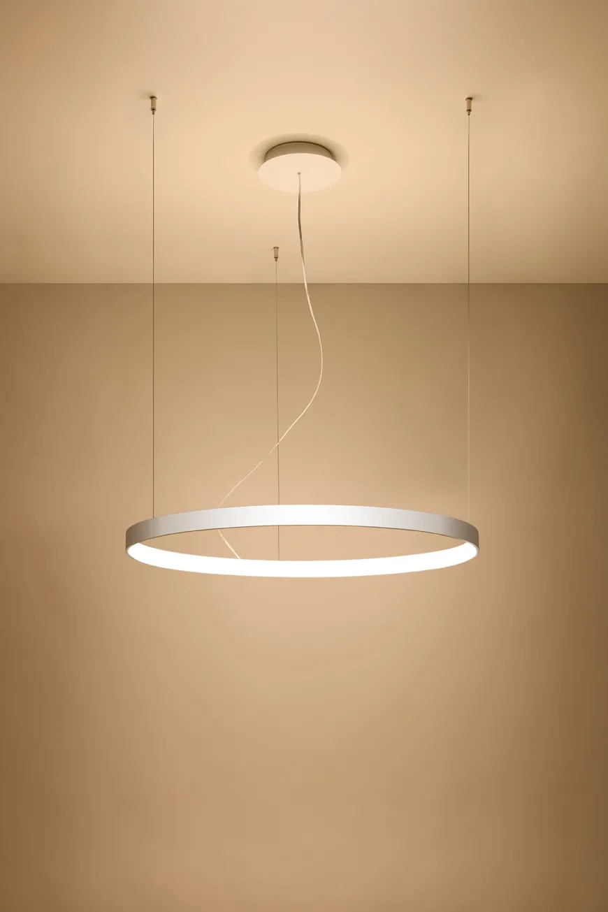 Rio 78 Biały Led 3000K - THORO - lampa wisząca