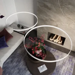 Rio 55 Biały Led 3000K - THORO - lampa wisząca