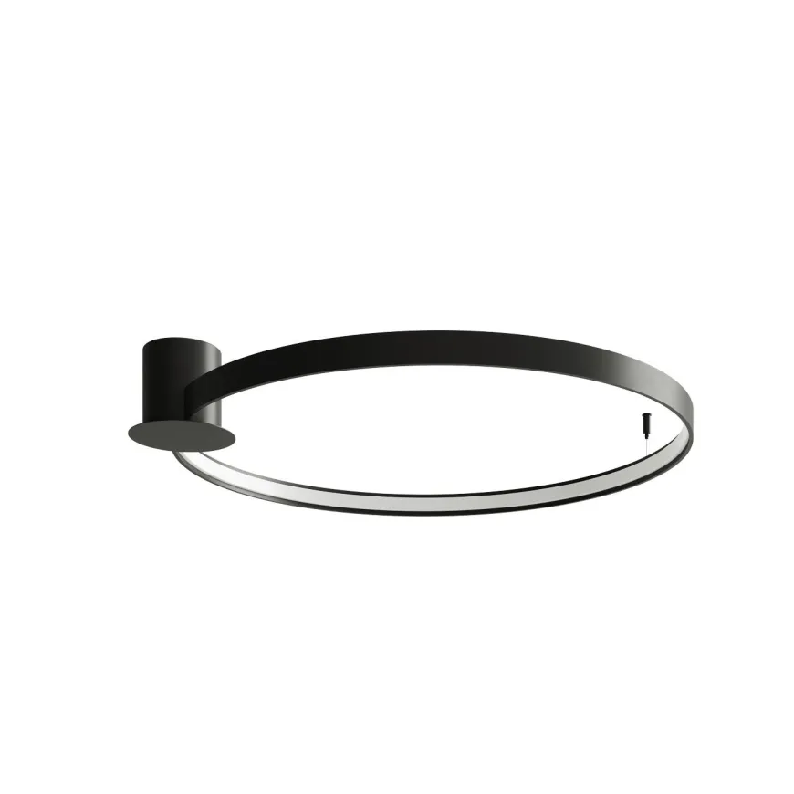 Rio 78 Czarny Led 3000K - THORO - lampa sufitowa