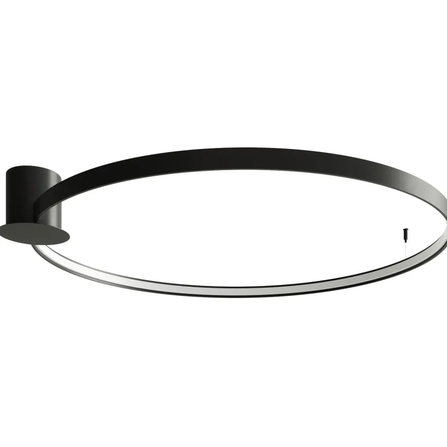 Rio 110 Czarny Led 3000K - THORO - lampa sufitowa