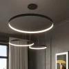 Rio 55 Czarny Led 4000K - THORO - lampa wisząca