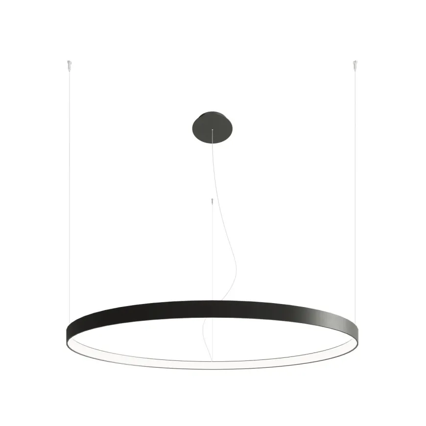 Rio 110 Czarny Led 4000K - THORO - lampa wisząca