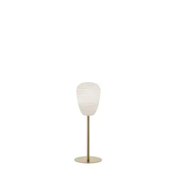 Rituals 1 Alta H79 biały, złoty - Foscarini - lampa biurkowa