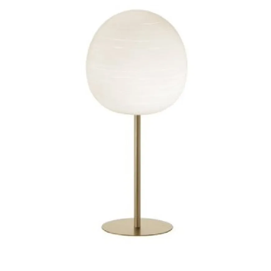 Rituals Xl Alta H86 biały, złoty - Foscarini - lampa biurkowa