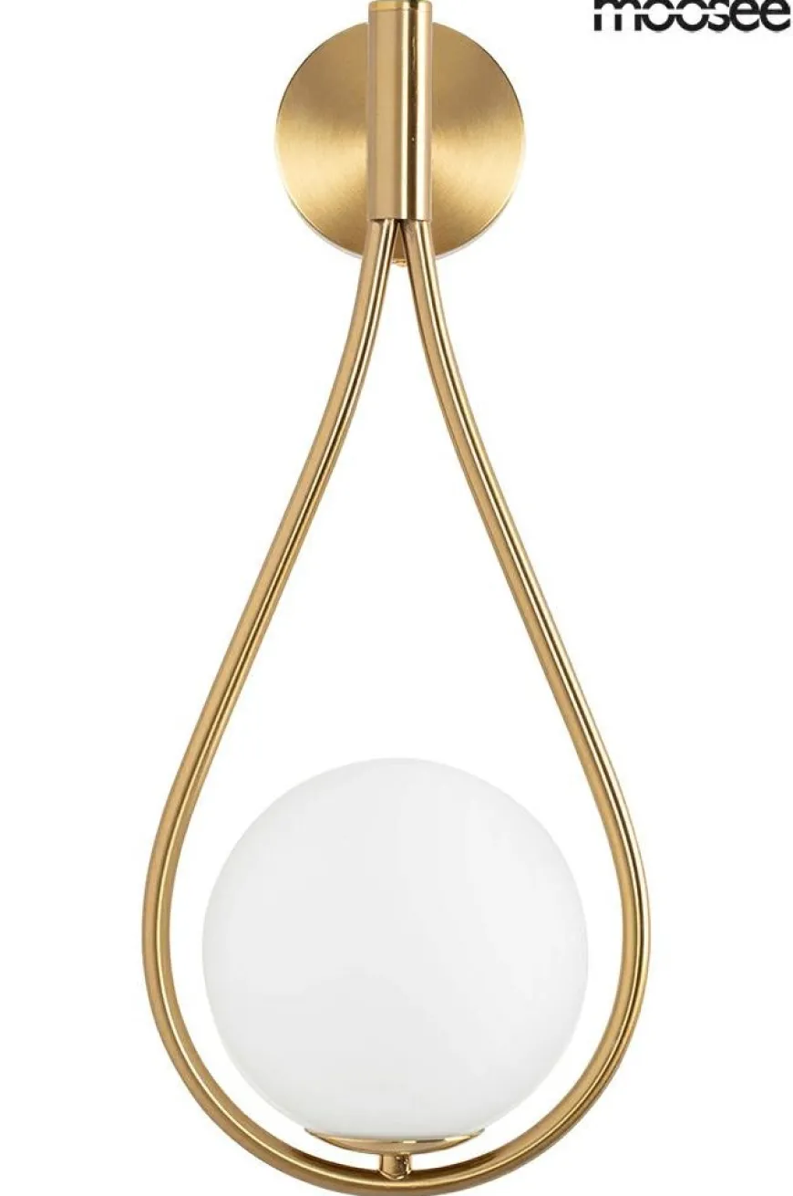 Roma Złota - Moosee - lampa ścienna