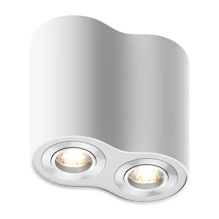 Rondoo II white - Zuma Line - plafon sufitowy nowoczesny