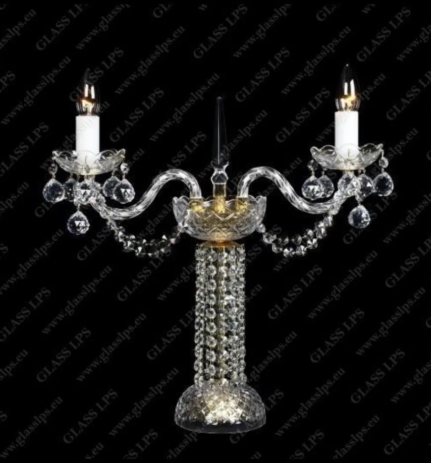 S31 007/02/4 - Glass LPS - lampa biurkowa kryształowa