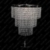 S37 238/03/6; Ni - Glass LPS - kryształowa lampa biurkowa