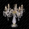 S31 009/05/1-A, GOLD, lip. - Glass LPS - lampa biurkowa kryształowa