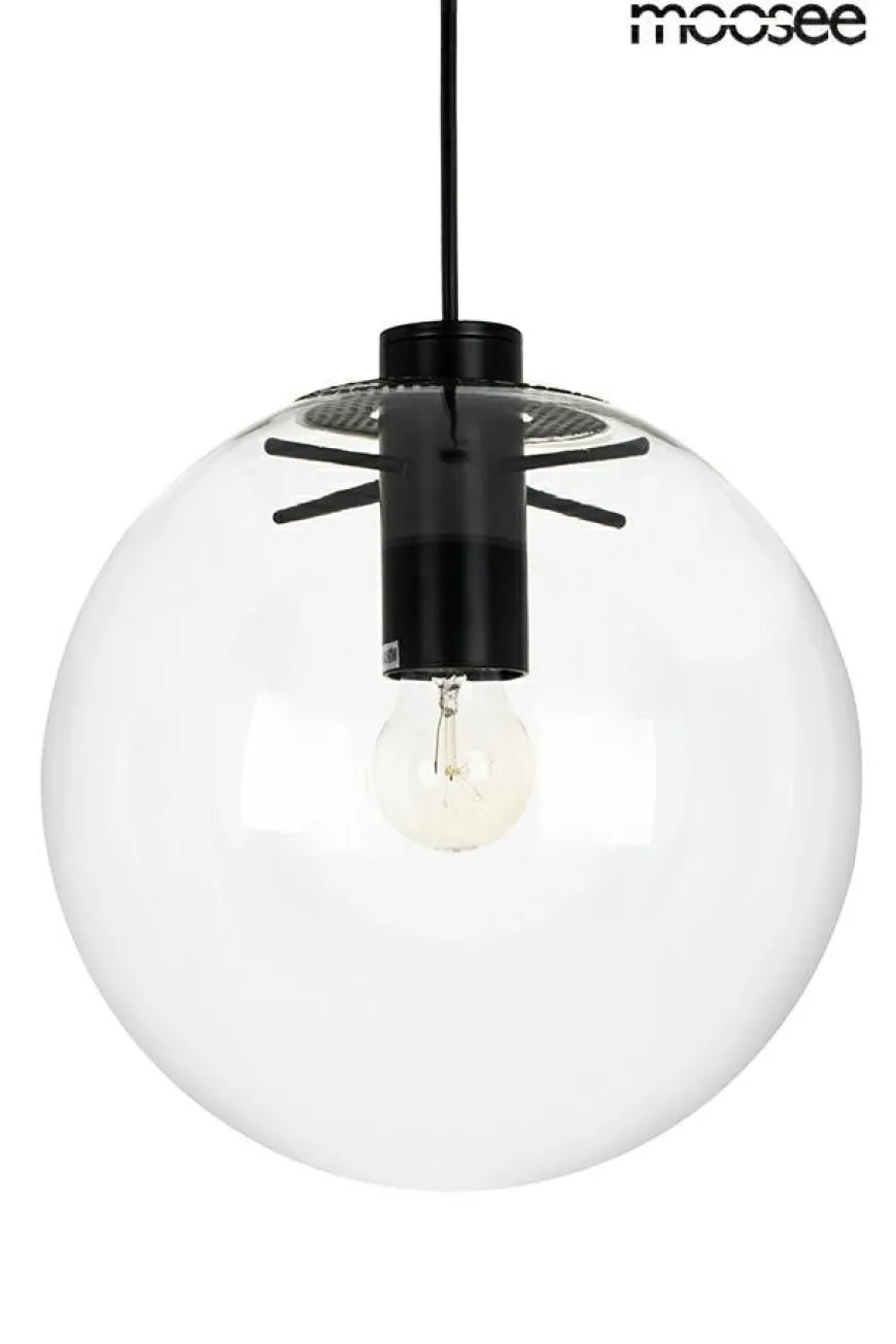 Sandra 30 Czarna - Moosee - lampa wisząca