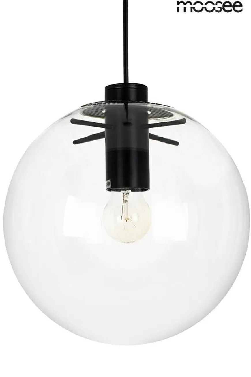 Sandra 35 Czarna - Moosee - lampa wisząca
