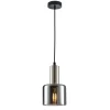 Santia I silver - Italux - lampa wisząca nowoczesna