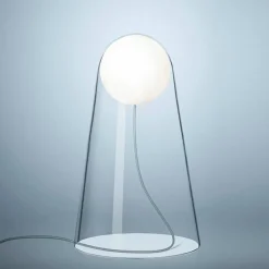 Satellight H39 przezroczysty - Foscarini - lampa biurkowa