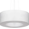Saturno 50 Biały - SOLLUX LIGHTING - lampa wisząca