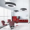 Saturno 90 Czarny - SOLLUX LIGHTING - lampa wisząca
