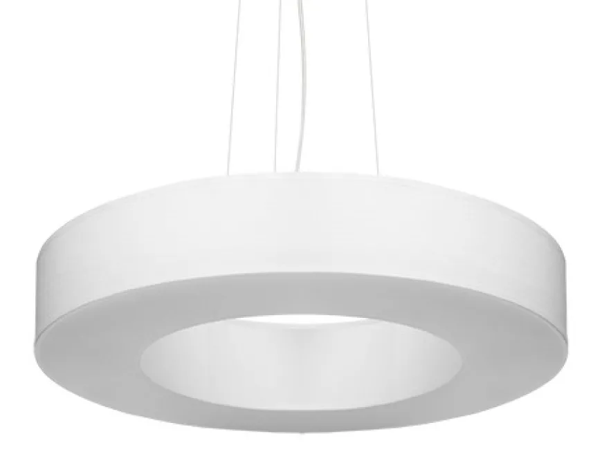 Saturno Slim 50 Biały - SOLLUX LIGHTING - lampa wisząca