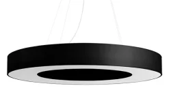 Saturno Slim 70 Czarny - SOLLUX LIGHTING - lampa wisząca