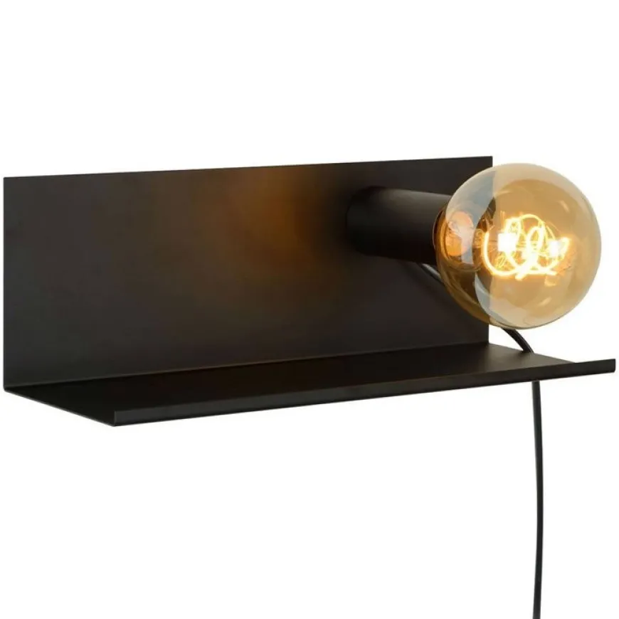 Sebo L35 czarny - Lucide - lampa ścienna